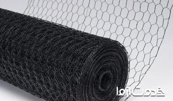 نصب توری مرغی روی ایزوگام